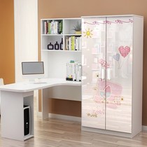 Childrens Room Corner Desktop Desk Plus Wardrobe Integrated Learning Home Wardrobe With Desk Bookcase Portfolio Cabinet