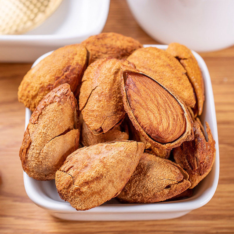 【万人囤】新货巴旦木带壳手剥奶油味坚果扁桃杏仁休闲零食炒货,淘宝优惠券,粉丝福利购,淘宝优惠卷