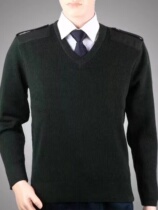 Military Green V Collar Sweater Thickened Goat Hair Sweater System Winter Antistatic Cashmere Warm Pine Branches Green Sweater