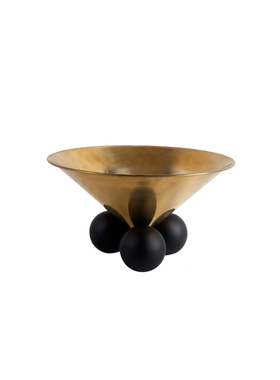 美式轻奢客厅玄关水果盘金属装饰品摆件现M代简约餐厅茶几托盘摆