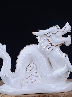 陶瓷十二生肖小猴子摆件招财风水C可爱创意工艺品家居装饰品白瓷