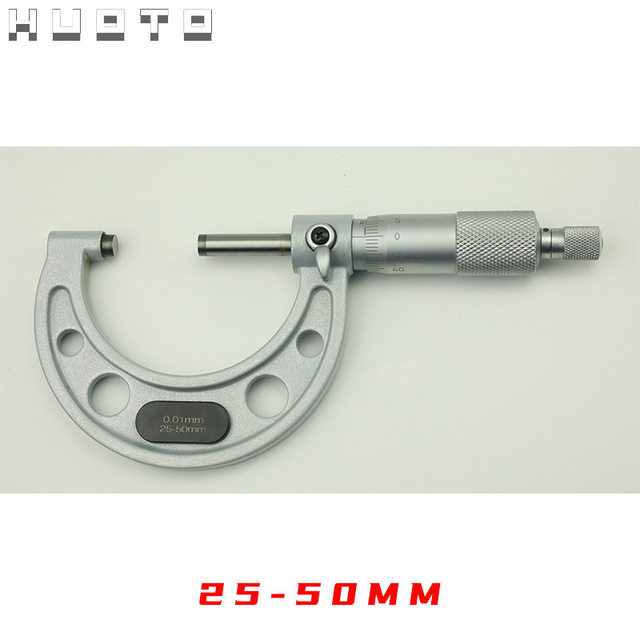 HUOTO new industrial grade high-precision outer diameter micrometer 0-25MM spiral micrometer set