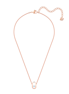 施华洛世奇Una  圆形切割项链小众轻奢配饰女高级感气质饰品