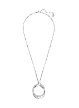 施华洛世奇Exact系列圆环项链时尚百搭女款吊坠轻奢高级感锁骨链