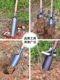 Digging holes and digging soil artifact outdoor multi-functional shovels and digging yam