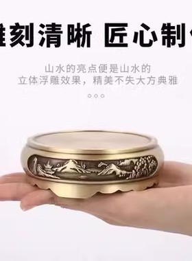 铜风车摆件财源广进开运礼物