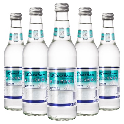 【1箱】崂山白花蛇草水330ml*12瓶风味饮料气泡水网红水百花蛇草