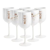 500ml Moet Champagne Flutes Glasses Plastic Wine Glasses Dis