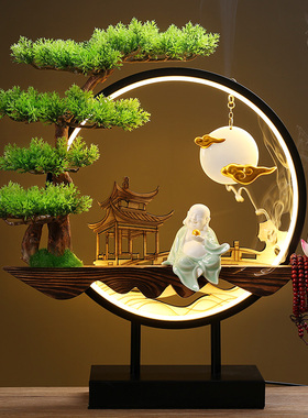 敦铭堂新品中式家居倒流香炉摆件