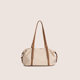 Su Shi Korean ins retro contrast color casual shoulder bag ຄວາມອາດສາມາດຂະຫນາດໃຫຍ່ nylon ງ່າຍດາຍ commuter bag ຖົງເດີນທາງສໍາລັບແມ່ຍິງ
