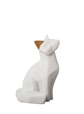 北欧现代家d居折纸几何狐狸摆件样板间客厅酒柜儿童书桌动物装饰