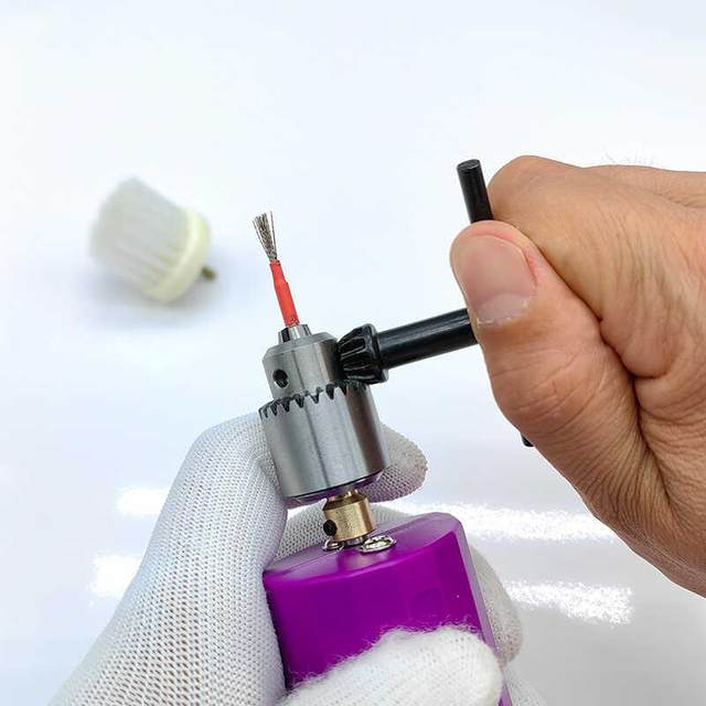 Wenwan walnut strong torque Wenwan electric brush electric buckle seam tool walnut gap cleaning buckle seam cleaning grey brightening