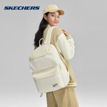 Skechers Skeckie Double Shoulder Bag Notebook Computer Bag Fashion Portable Fashion Large Capacity Student School Bag