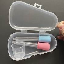 2 load dropper baby feeding device anti-choking with scale pacifier type feeding quantity cup baby feeding water thever suckling