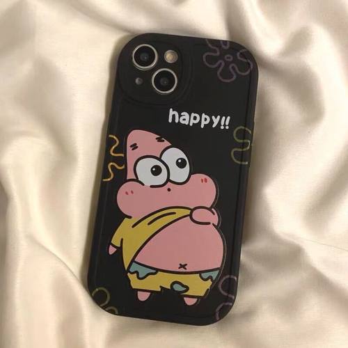 海绵宝宝适用OPPO Reno8Pro手机壳A96/A92/A93保护findX5p卡通reno11女r11s/r15x可爱realmGT2男R17软a52/a56 - 图1