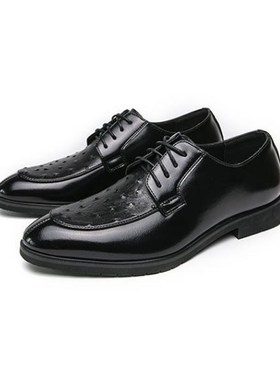 样板房衣帽间卧j室男士商务正装英伦风设计皮鞋软装摆件