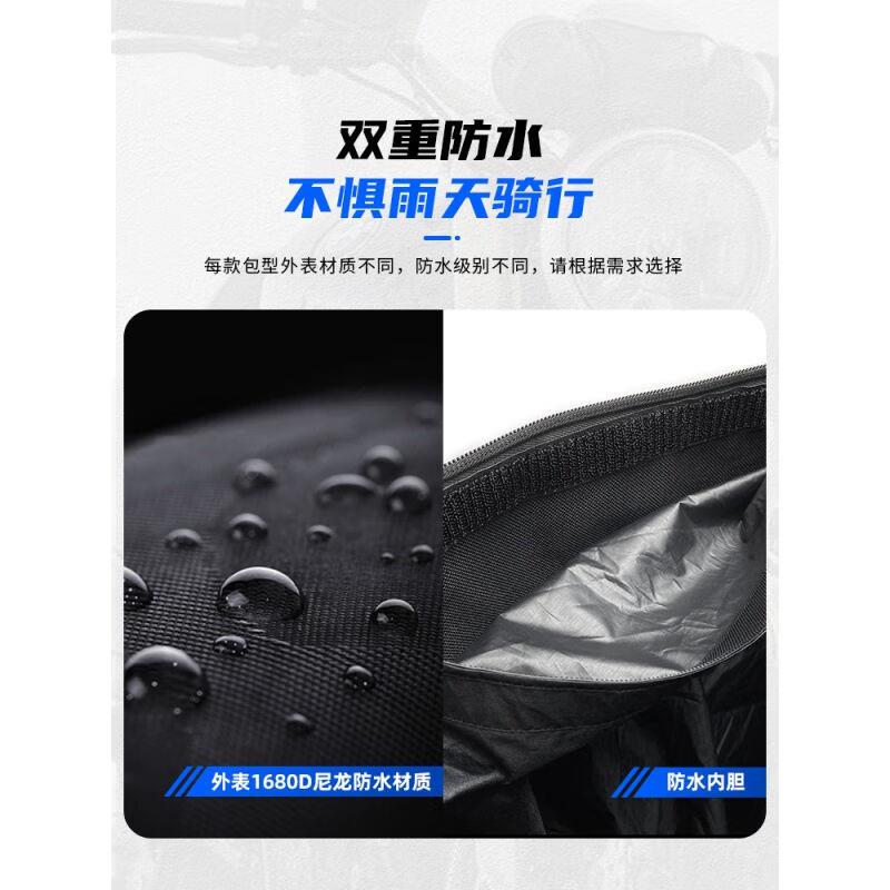 23款凯旋T100/T120改装摩托车防水皮革边包快拆边箱尾箱包帆布一|-图1