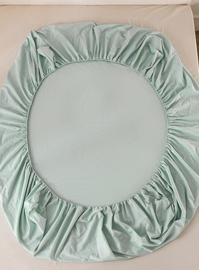 a类床笠单件加厚磨毛床罩席梦思床垫保护套4Y0支全棉床套