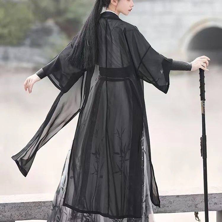 原创男女同款宋制汉服套装日常国风齐腰【墨竹】其他汉朝襦裙箭袖,淘宝优惠券,粉丝福利购,淘宝优惠卷