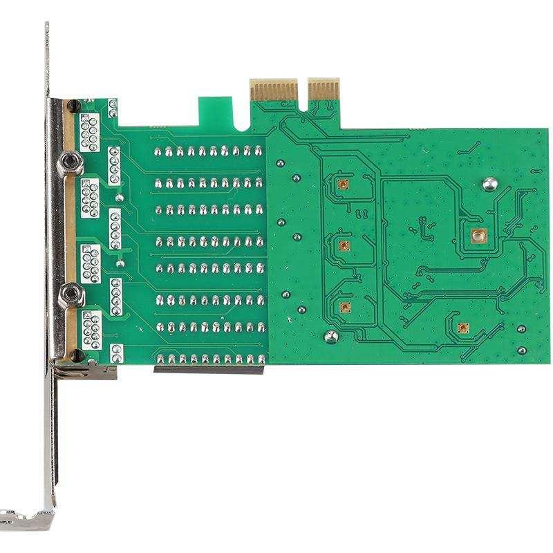 4口全千兆网卡PCIe1X转四口服务器网口EXSI汇聚unraid软路由8111H - 图2