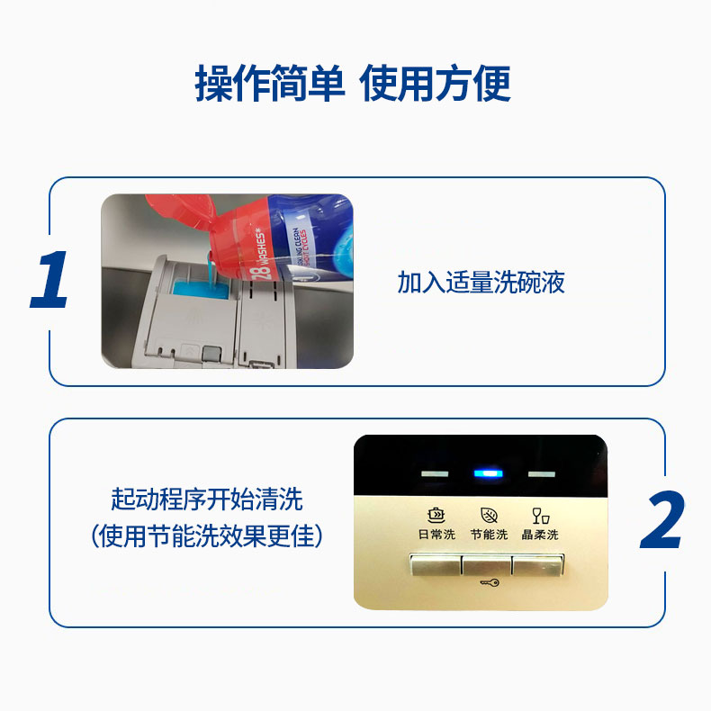 原装进口finish多效合一洗涤液洗碗机专用洗碗液剂光亮碗碟清洁剂 - 图0