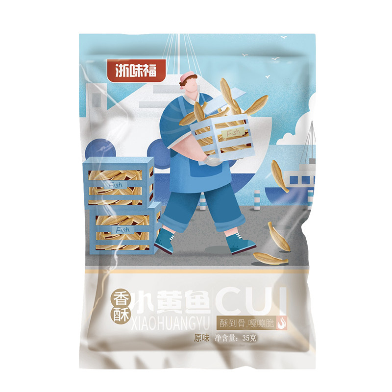  浙味福即食鱼零食