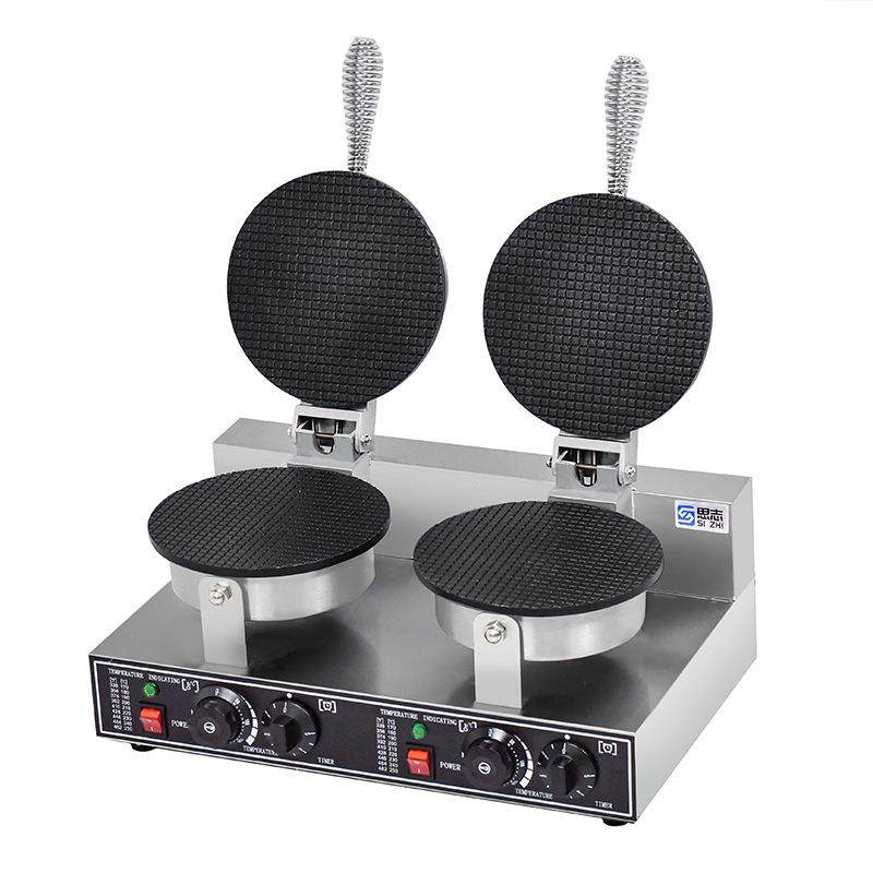 双头鸡蛋卷机商用电饼铛冰淇淋皮虾片脆皮机器锅炉电热雪糕皮摆摊,淘宝优惠券,粉丝福利购,淘宝优惠卷