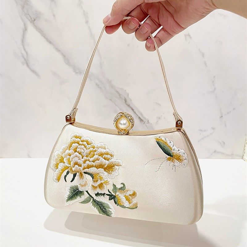 新中式国风手提包女新款高级感手机包手拿包晚礼服旗袍手包,淘宝优惠券,粉丝福利购,淘宝优惠卷