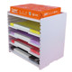 Adjust and superimpose multi-layer A4 file rack storage information rack desktop creative office simple classification supplies storage rack