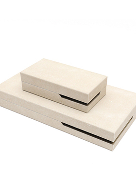 新中式样板房装饰盒衣帽间梳妆台装饰现代简约北欧U客厅摆件首饰