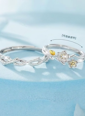 莫离情侣款一对2025新款戒指女男