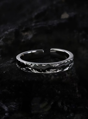 深渊戒指男款轻奢小众设计高级感
