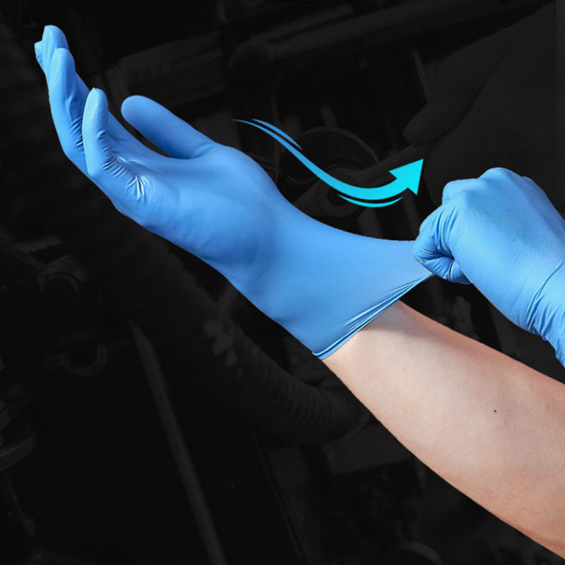 英科一次性白色蓝色黑色纯丁腈丁晴丁青防护手套食品级,淘宝优惠券,粉丝福利购,淘宝优惠卷