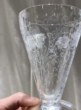 Fostrgia伍德兰德系列蚀刻冰茶杯