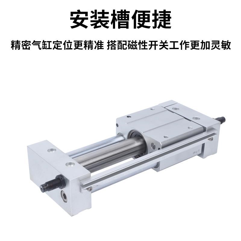非标定制亚德客无杆气缸RMT16202t53240X50X100X150X200X250X300X - 图1