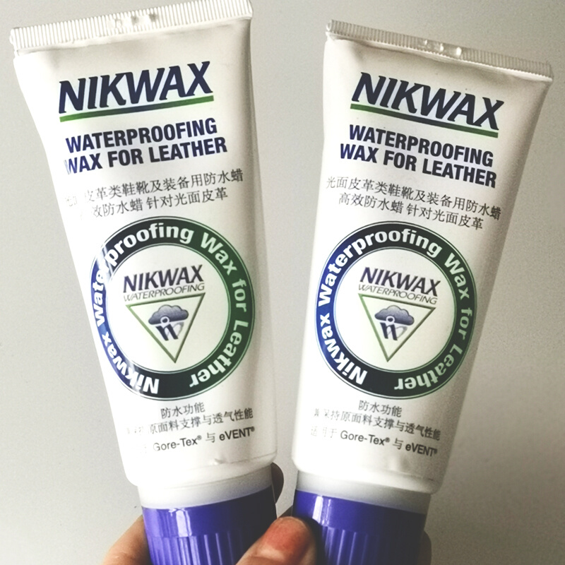 NIKWAX 光面皮革 鞋靴 装备护理蜡防水蜡 针对光面皮革4A2 - 图1