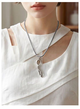 亨利摩尔轻奢小众项链男女高级感