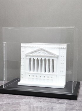 摆件现代客厅软装样板玄关装饰品饰品H书房轻奢家居建筑简约售楼