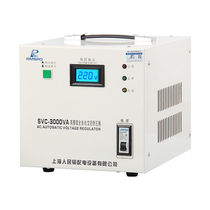 RMSPD Shanghai Peoples Voltage Regulator 220V Single-phase fully automatic intelligent AC stabilized voltage supply SVC-3000VA