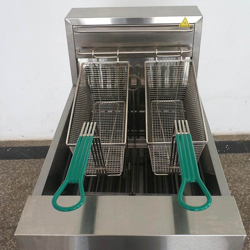 商用电炸炉锅炸鸡米花鸡翅薯条大容量单缸双筛电热油炸锅带滤油器,淘宝优惠券,粉丝福利购,淘宝优惠卷