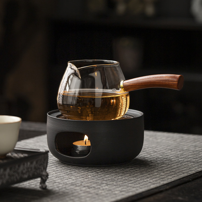 日式蜡烛煮茶炉套装温茶炉底座明火烤橘子炉热茶暖茶加热炉温茶器,淘宝优惠券,粉丝福利购,淘宝优惠卷
