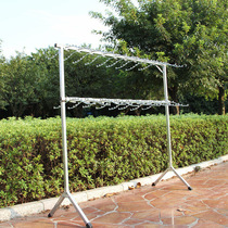 Thickened Swing Stall Shelf Night City Fold Rack Swing Ground Stall Hanger Clothes Hanger Clothing Display Clotheshorse