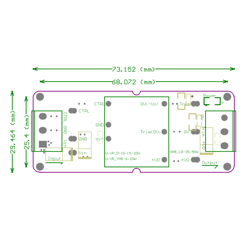 URB2424LD-15WR2 原装隔离模块 输入9-36V 单24V 0.625A 接线端子 - 图0