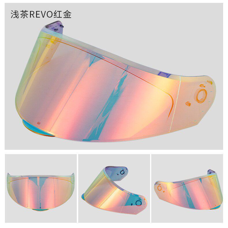 SOMAN motorcycle helmet lens, suitable for SOMAN-F2 model helmet lens, motorcycle sun protection clear lens