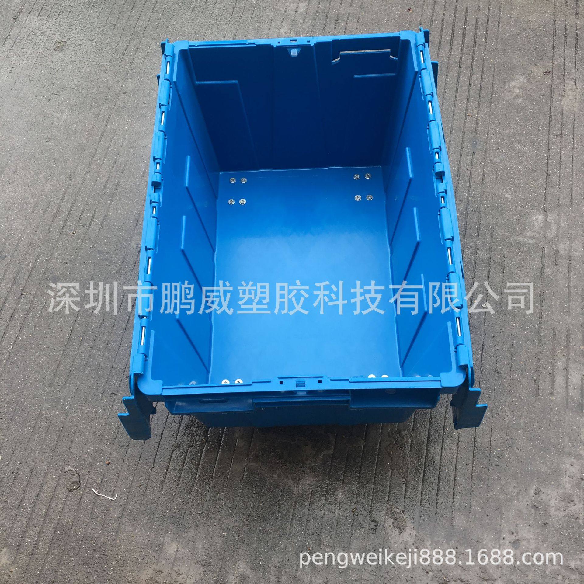 PW荐！两边翻盖塑料运输箱 带轮连盖物流周转箱 可上锁丝印连盖箱,淘宝优惠券,粉丝福利购,淘宝优惠卷