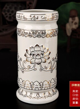 新品装香的罐子储香罐香筒放香桶家用香插香座线香放X香的收纳盒