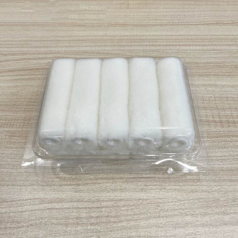 极速锐星吸塑盒装4寸滚筒刷大小拇指滚芯油N漆涂料乳胶漆迷你滚刷 - 图0