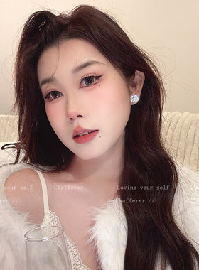 红气敲养颜！安可拉红针织毛线串珠毛衣项炼女款气质显白秋冬配饰