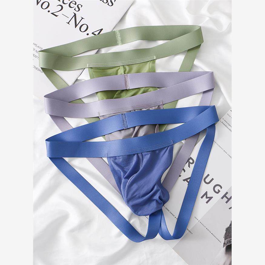 男士内裤双丁弹力U凸性感透气速干提臀丁字裤冰丝网孔无痕激情T裤,淘宝优惠券,粉丝福利购,淘宝优惠卷