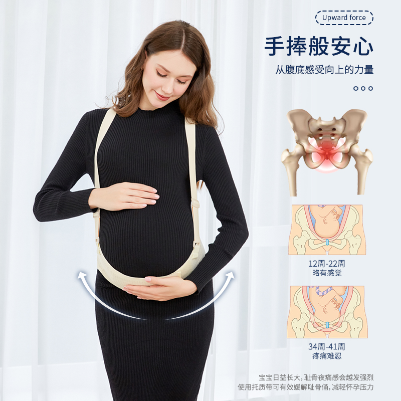 托腹带孕妇专用孕晚期孕中期腰托肚子拖腹部带护腰带怀孕期托腹带